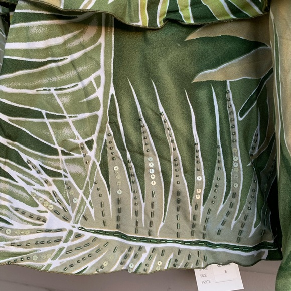 Ku De Ta Tropical Dress Womens Size small Green Small. - Picture 14 of 16